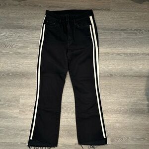 MOTHER Insider Crop Step Fray Jeans Size 28